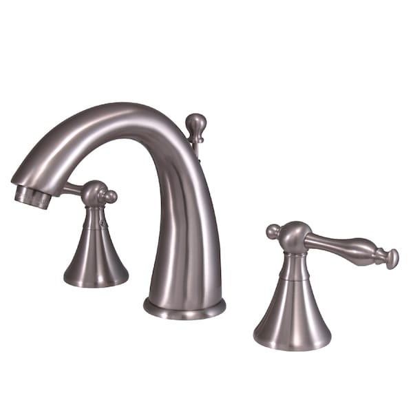 8" Widespread Bathroom Faucet, Brushed Nickel